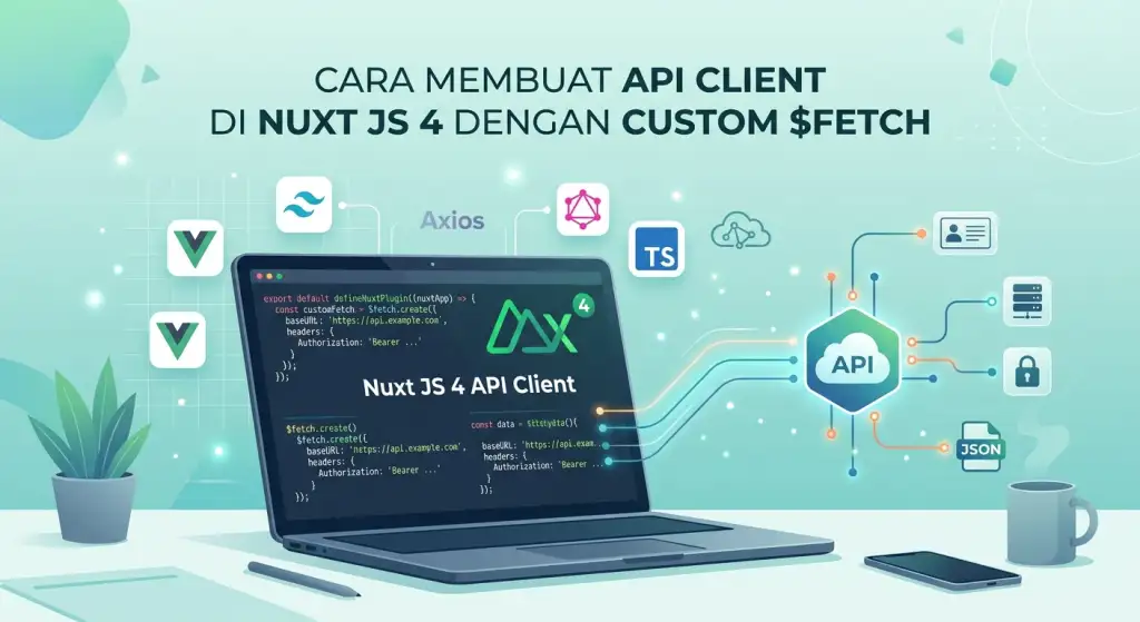 Cara Membuat API Client di Nuxt JS 4 dengan Custom $fetch