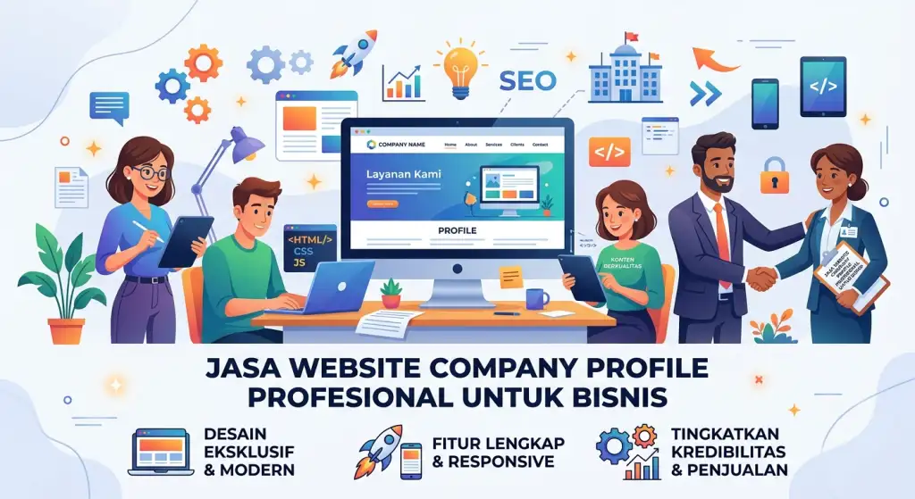Jasa Pembuatan Website Company Profile Profesional untuk Bisnis